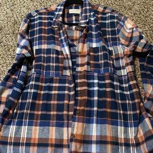 Universal Thread plaid button down size large